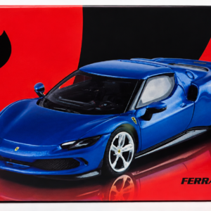 ferrari 296 blu corsa gtb bbr model | premium collectible scale model