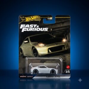 Hot Wheels Fast & Furious Nissan 370Z Silver 1:64 Scale