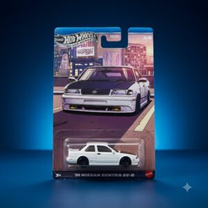 Hot Wheels '91 Nissan Sentra SE-R White 1:64 Scale
