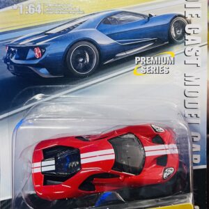 MSZ CCA Cool Chic Auto Metal Speed Zone 1:64 2017 Ford GT diecast model car in red blister card packaging