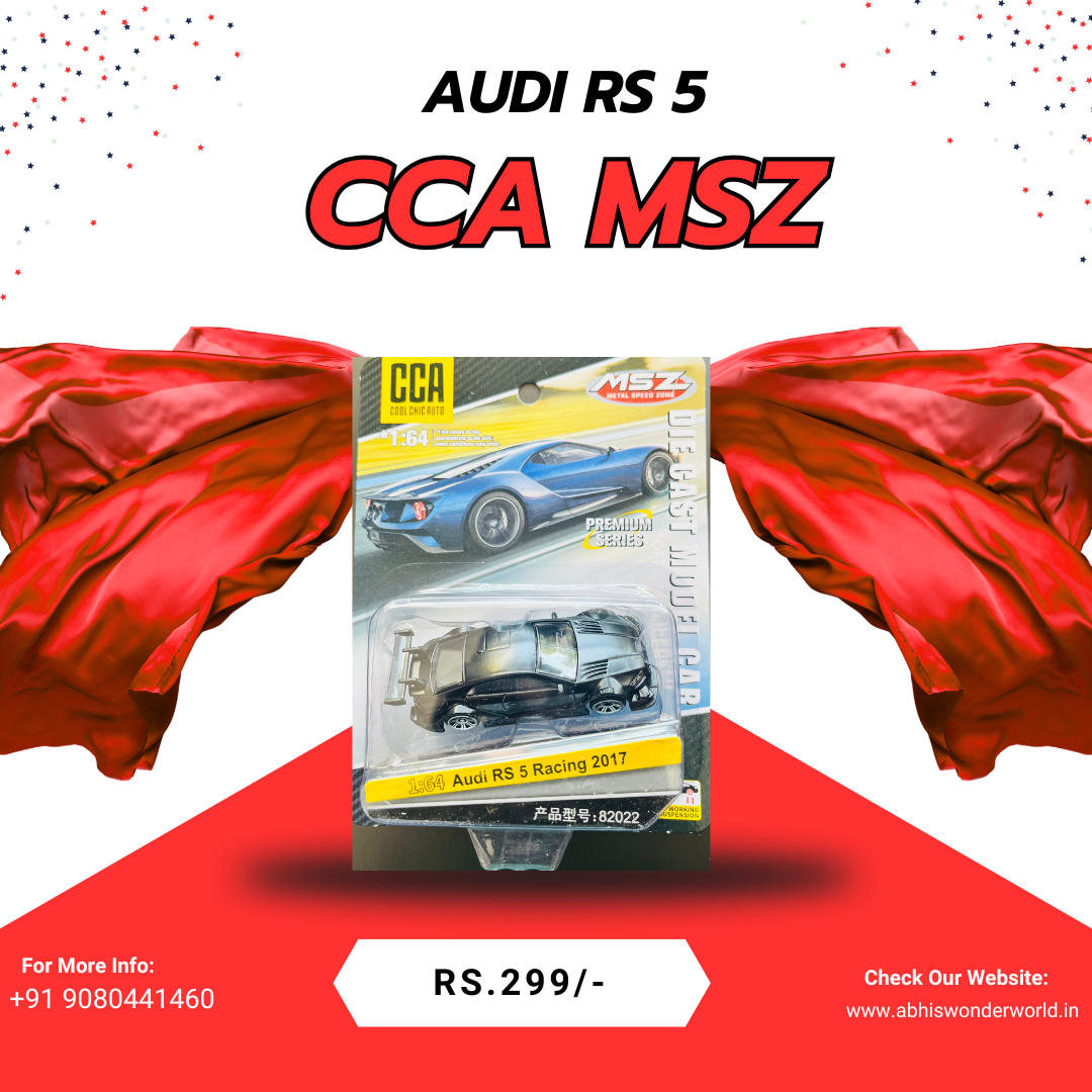 cca msz audi q7 die cast model car CCA MSZ Audi RS 5 Racing die-cast scale model car in blister packaging