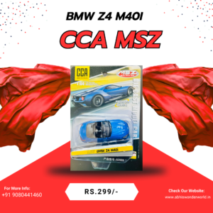 CCA MSZ BMW Z4 M40i die-cast scale model car in blister packaging