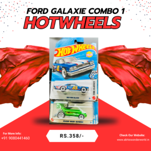 Home Hot Wheels Ford Galaxie Combo 1 pack featuring 1963 Ford Galaxie and Draggin' Wagon die-cast cars