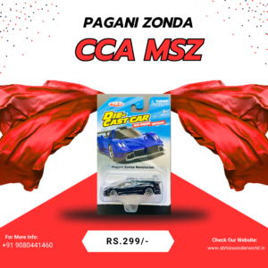 CCA MSZ Pagani Zonda Revolucion die-cast scale model car in blister package