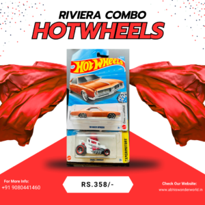Hot Wheels Riviera Combo pack featuring '68 Buick Riviera and Skull Shaker die-cast cars