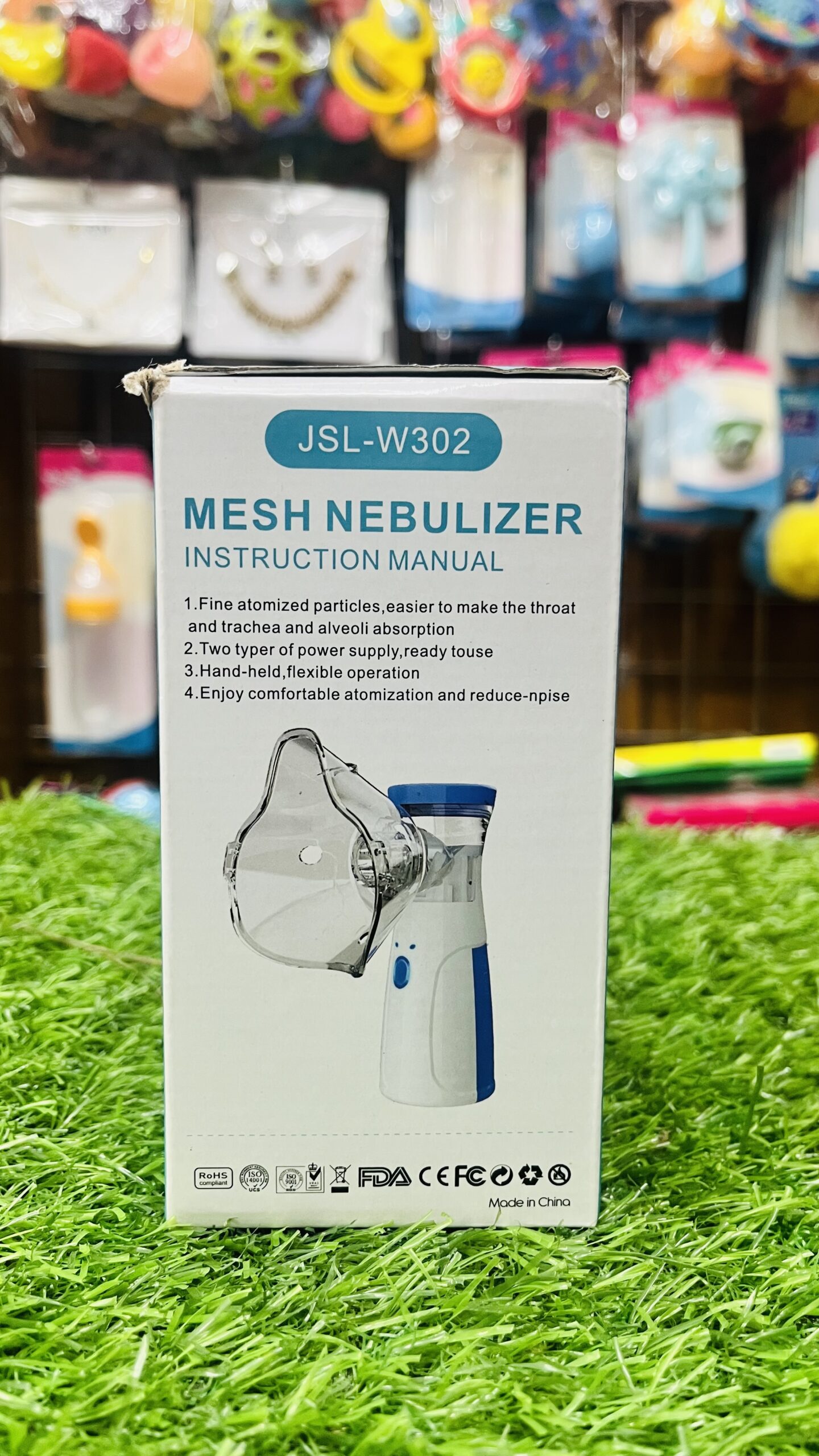portable handheld mesh nebulizer machine jsl w302 for kids and adults portable handheld mesh nebulizer machine jsl w302 for kids and adults